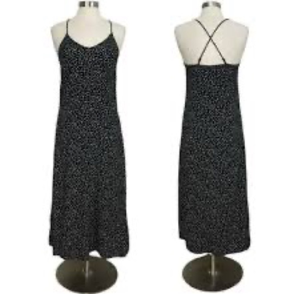 🖤Black Leopard V Neck Maxi Dress🖤
